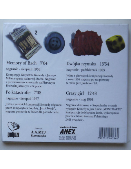 Komeda Krzysztof - Muzyka Krzysztofa Komedy 2