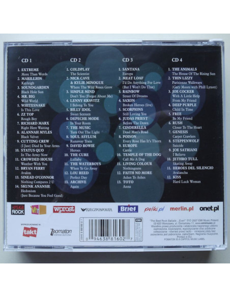 Składanka - The Best Rock Ballads...Ever!