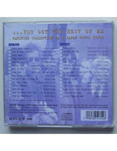 Rolling Stones, The - ...You Get The Best Of Me...
