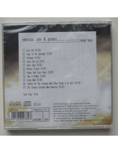 Emerson, Lake & Palmer (ELP) - Lucky Man