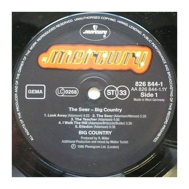Big Country - The Seer