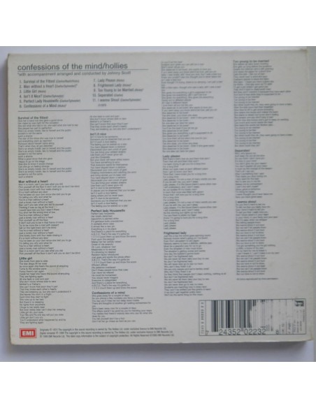 Hollies, The - Confessions Of The Mind