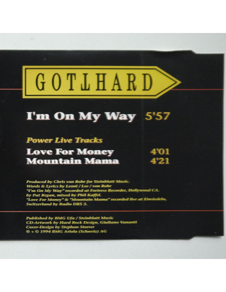 Gotthard - I'm On My Way
