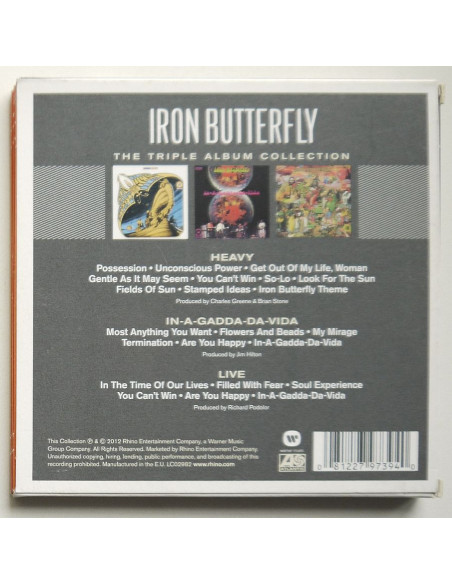 Iron Butterfly - The Triple Album Collection