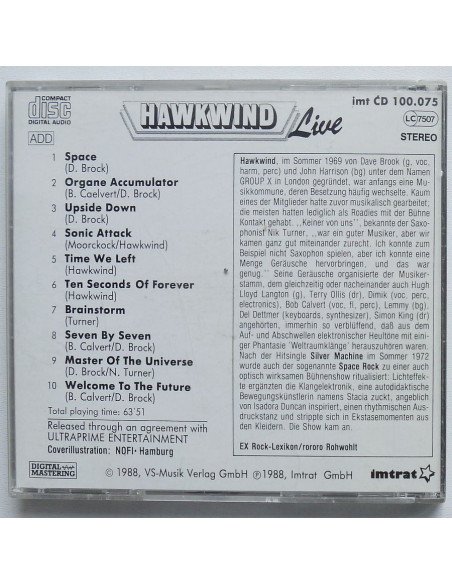 Hawkwind - Live