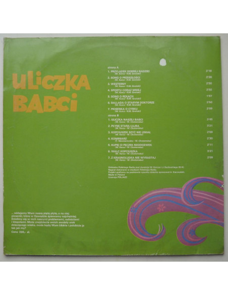 Gawęda - Uliczka babci