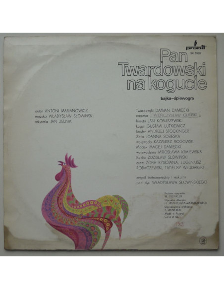 Bajka - Pan Twardowski na kogucie