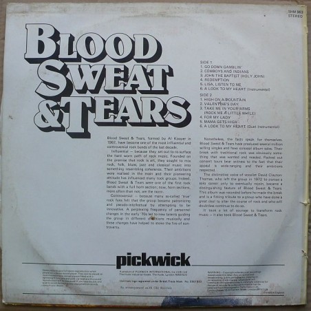 Blood Sweat & Tears