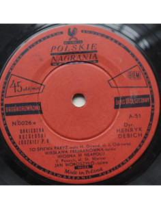 Ork. rozgłośni łódzkiej P.R. (Debich H. / śpiw. J....