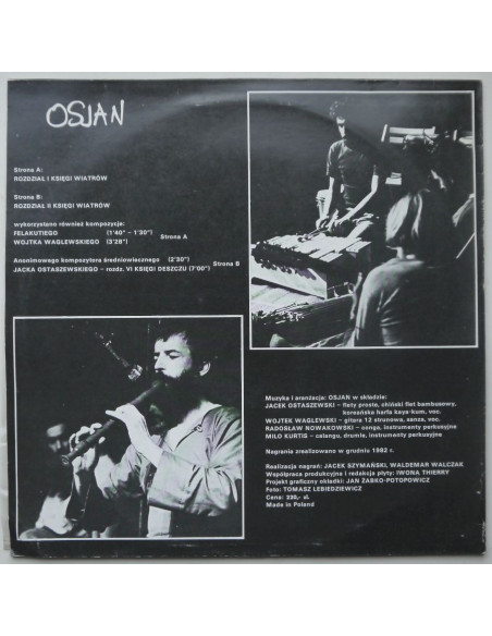 Osjan (Ossian) - Roots