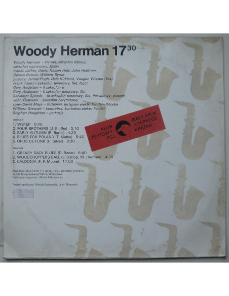 Woody Herman Orchestra - 17:30