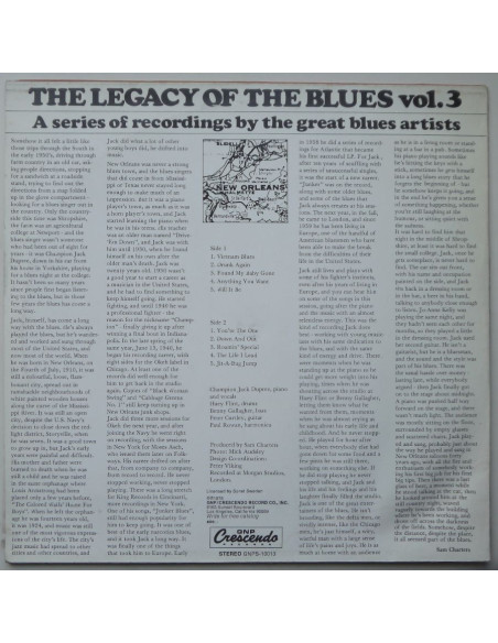Champion Jack Dupree - The Legacy Of The Blues Vol. 3