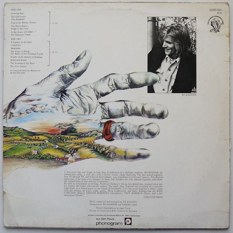 Bo Hansson - Music Inspired By Lord Of The Rings