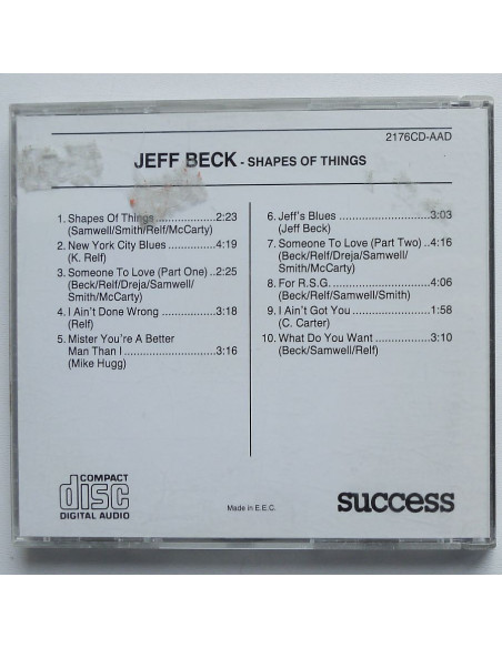 Jeff Beck - Sharpes of Things