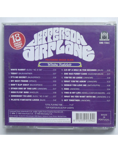 Jefferson Airplane feat. Grace Slick - White Rabbit