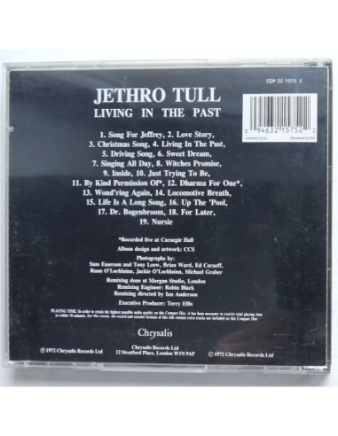 Jethro Tull - Living In the Past