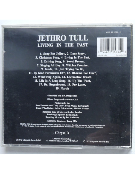 Jethro Tull - Living In the Past