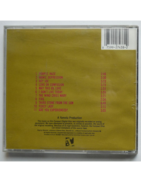 Jimi Hendrix Experience, The - Are You Experienced?