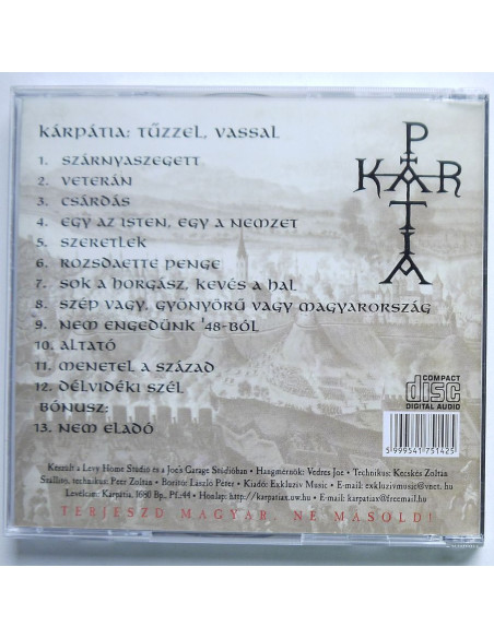 Karpatia - Tuzzel, Vassal