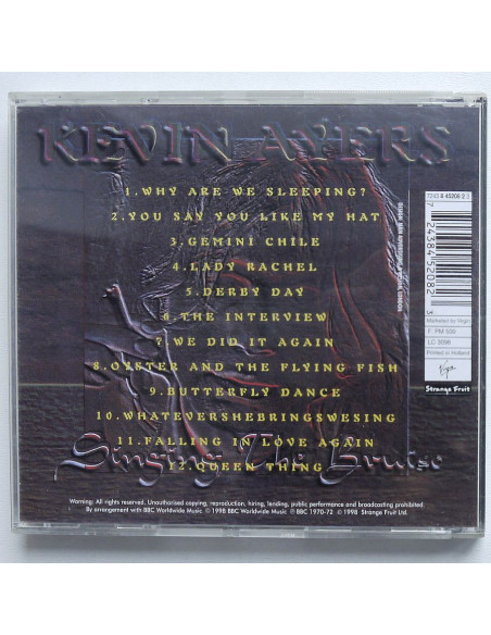 Kevin Ayers - Singing the Bruise