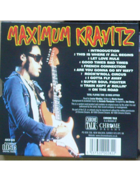 Lenny Kravitz - Maximum Kravitz – The Unathorised biography