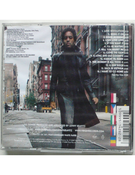 Lenny Kravitz - It Is Time For a Love Revolution