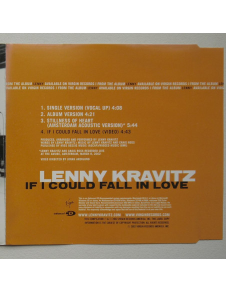 Lenny Kravitz - If I Could Fall In Love