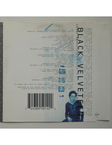 Lenny Kravitz - Black Velveteen