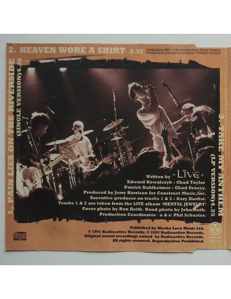 Live - Pain Lies On The Riverside