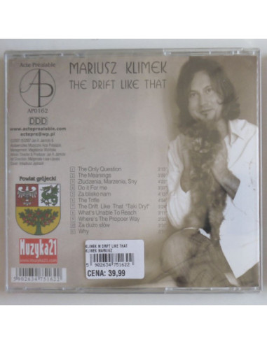 Klimek Mariusz - The Drift Like That