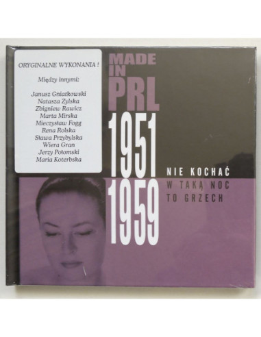 Składanka - Made In PRL 1951-1959 - Nie kochać...
