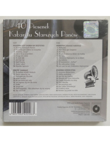Składanka - Kabaret starszych Panów – 40...