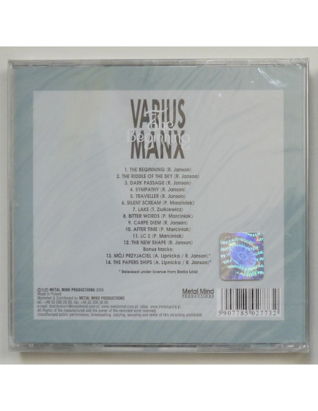 Varius Manx - The Beginning