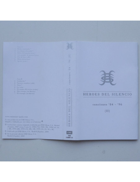 Heroes Del Silencio - Canciones '84 – '96