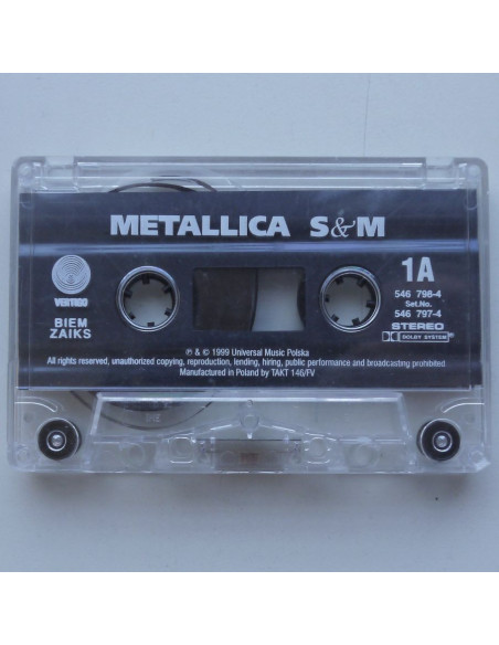 Metallica - S&M (kaseta I)