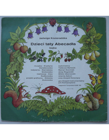 Bajka - Dzieci taty abecadła