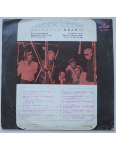Lech Jacek - Bądź dziewczyną moich marzeń