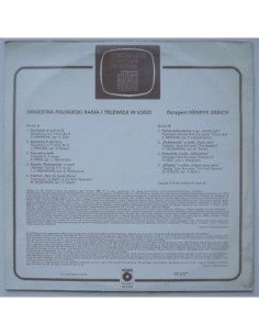 Orkiestra polskiego radia i TV w Łodzi dyr. H.Debich -... 2