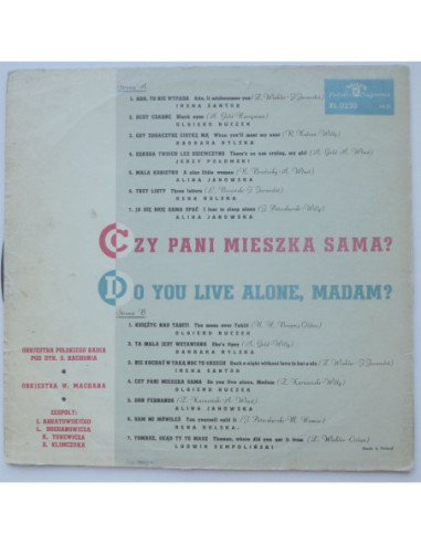 Składanka - Czy pani mieszka sama