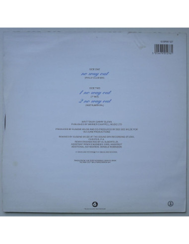 Dee Dee Wilde - No Way Out (12’’)