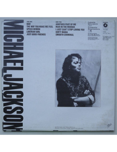 Michael Jackson - Bad (gatefold)