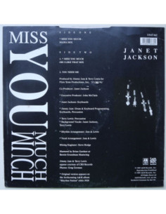 Janet Jackson - Miss Yoy Much Much (12’’) 2