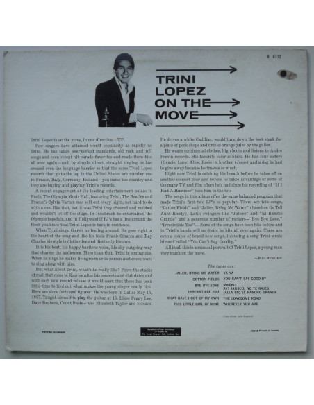 Trini Lopez - On The Move