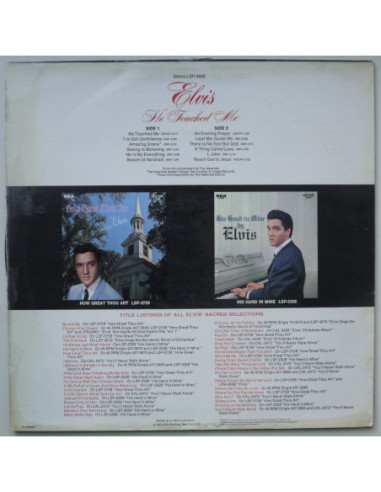 Elvis Presley - He Touched Me
