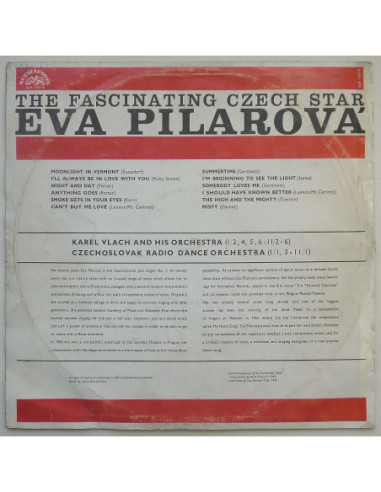 Eva Pilarova - The Fascinating Czech Star