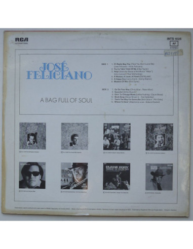 Jose Feliciano - A Bag Full Of Soul