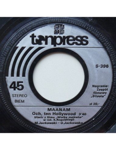 Maanam - Och, ten Hollywood/Ta noc do innych...