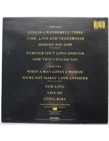 Michael Bolton - Time, Love & Tenderness