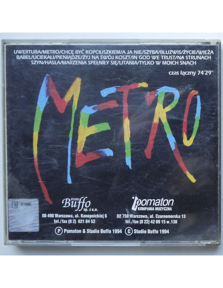 Musical - Metro (wyd. Pomaton)
