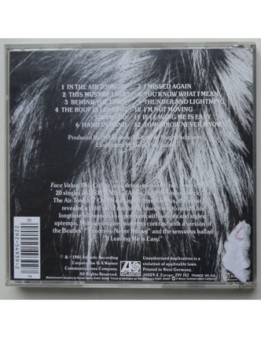 Phil Collins - Face Value